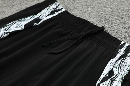 Buzo Completo con Cierre Arsenal Negro Rojo y Verde