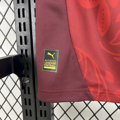 Camiseta Portugal Entrenamiento Rojo 2025 Versión Fan