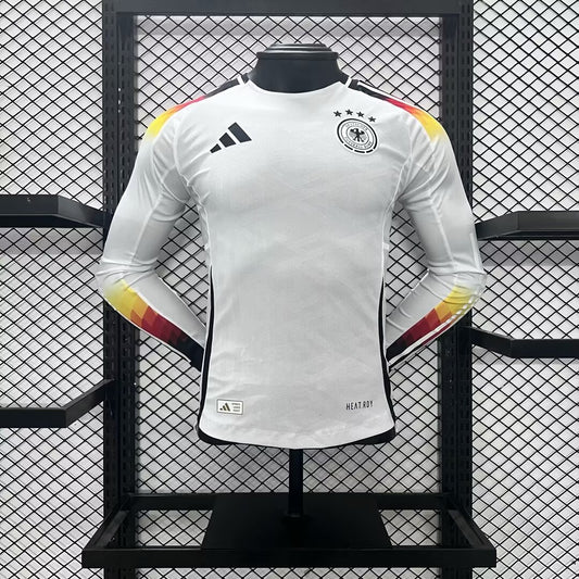 Camiseta Alemania Local 2024 Versión Jugador Manga Larga
