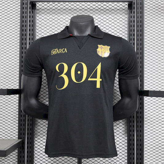 Camiseta FC Barcelona Lamine Yamal 304 Negra 2024/25 Versión Jugador