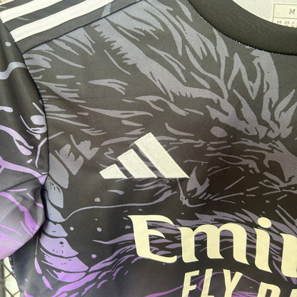 Camiseta Real Madrid Edición Dragón Morado 2025/26 Versión Fan