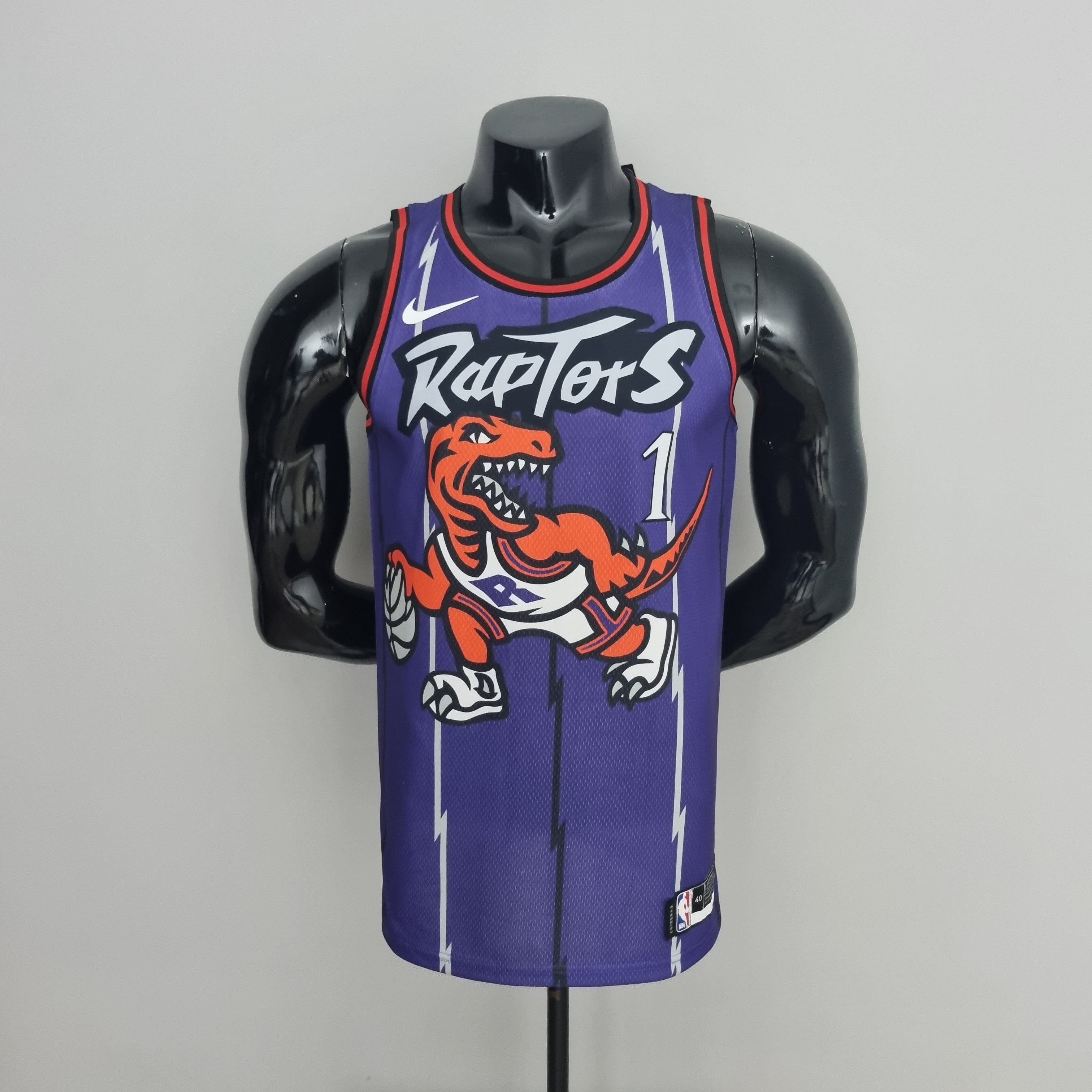 Toronto Raptors Camiseta Morada Clásica