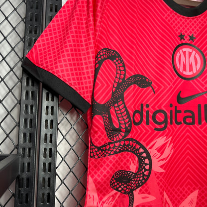 Camiseta Inter de Milán "Edición Especial Roja" 2024/25 Versión Fan