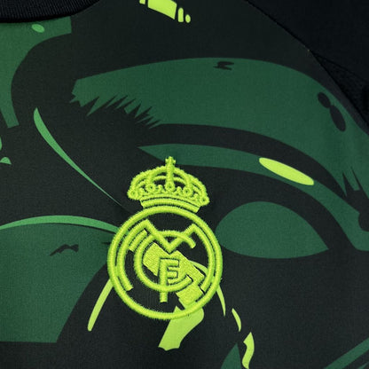 Camiseta Real Madrid Edición Especial "Negro y Verde" 2024/25 Versión Fan