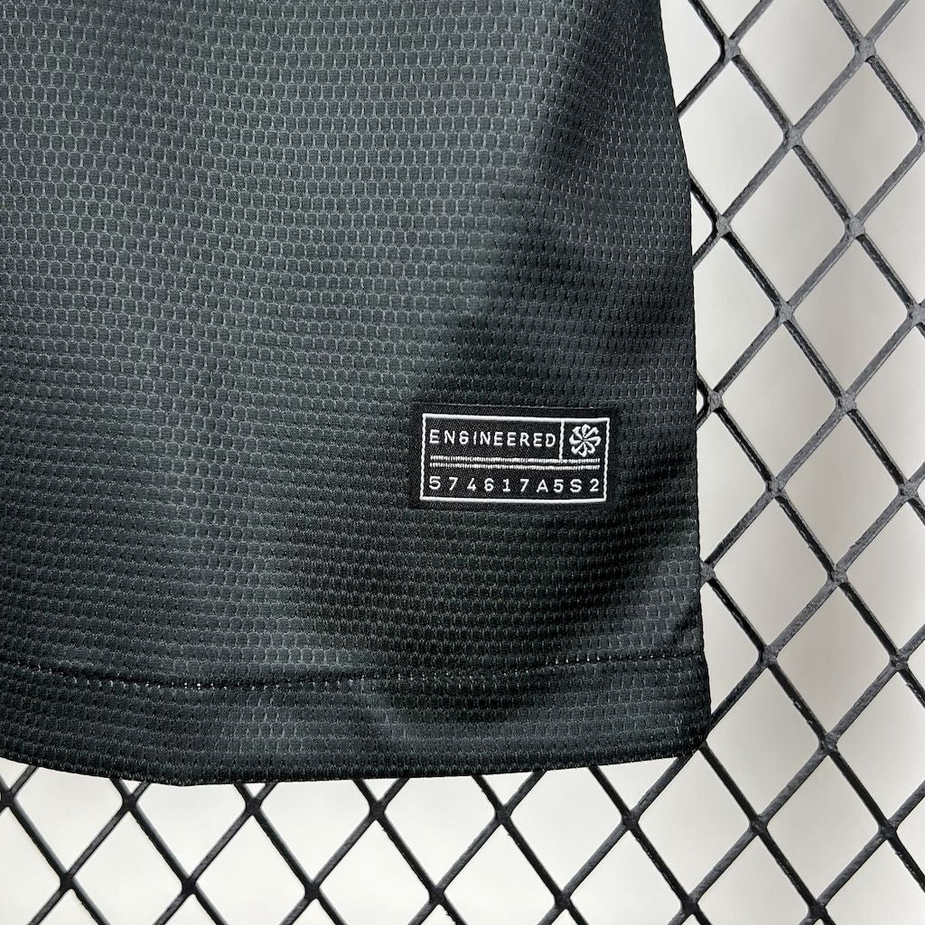 Camiseta Paris Saint-Germain "Negro y Dorado" 2025/26 Versión Fan