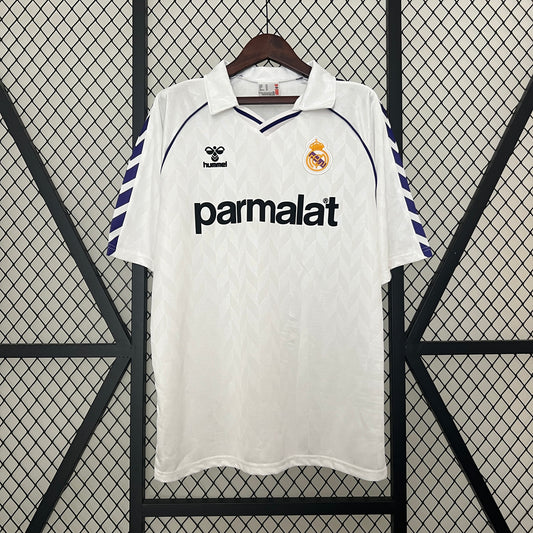 Camiseta Real Madrid Local Retro 1988 Versión Fan