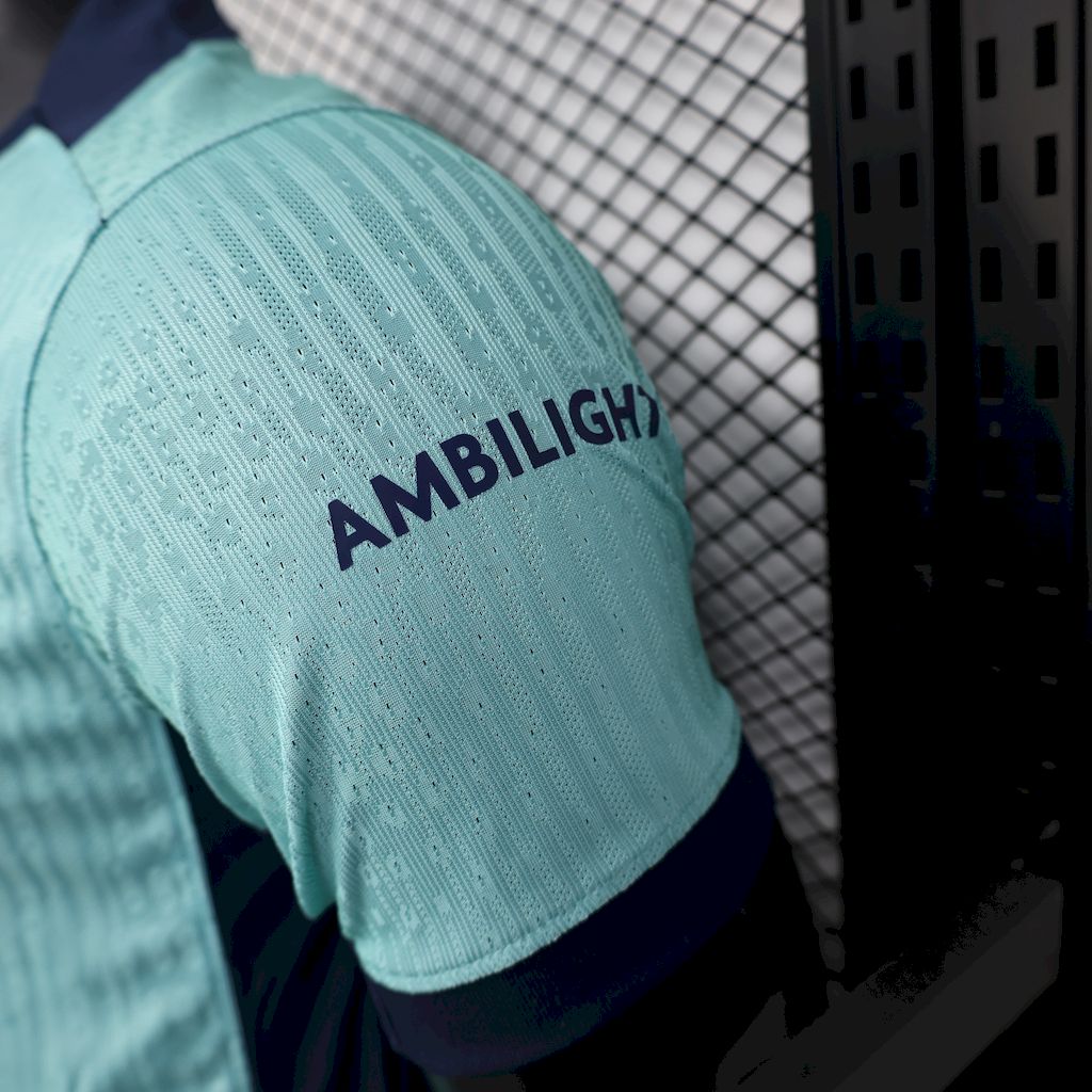 Camiseta FC Barcelona Pre-Partido Celeste 2025/26 Versión Jugador