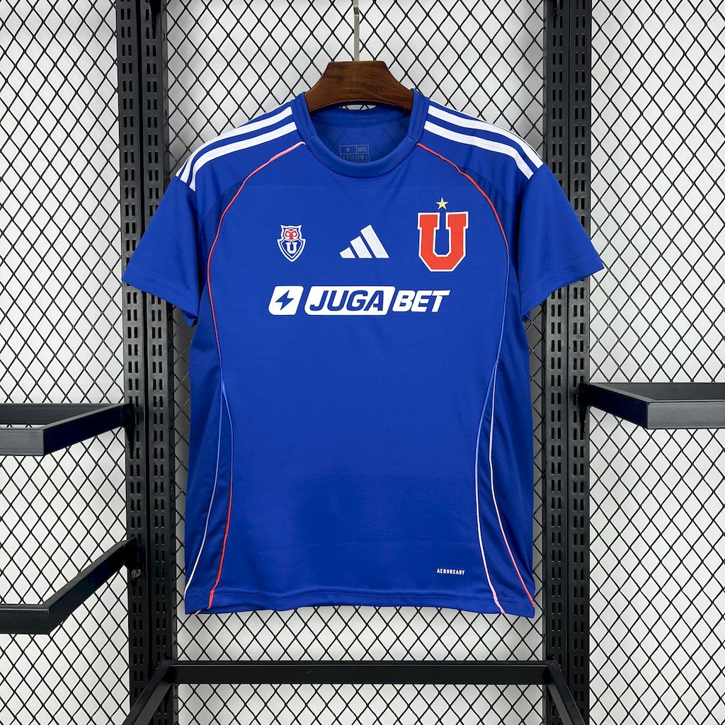 Camiseta Universidad de Chile Local 2025 Versión Fan