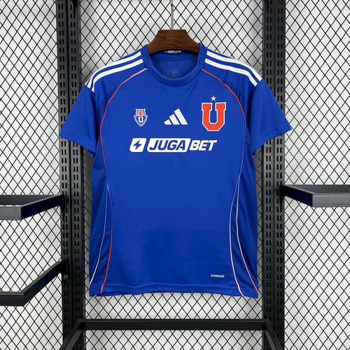 Camiseta Universidad de Chile Local 2025 Versión Fan