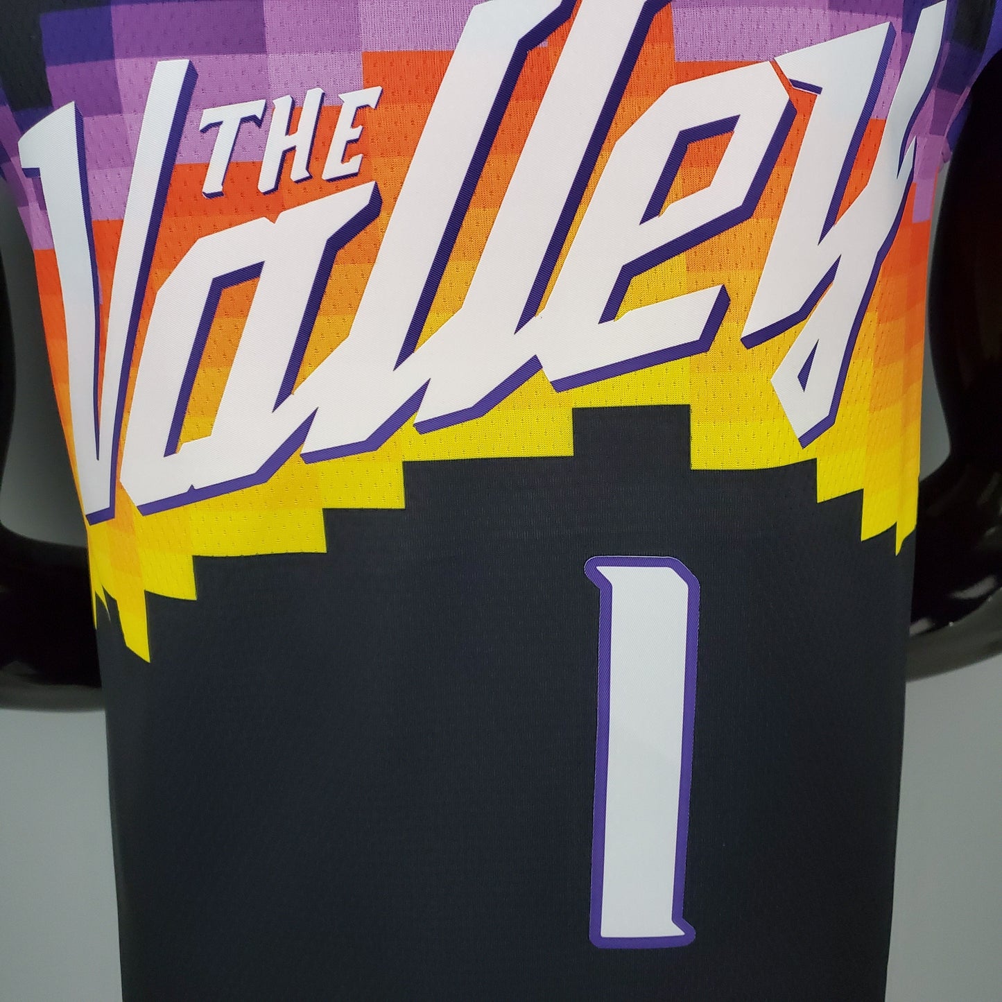 Camiseta Phoenix Suns "The Valley - City Edition" Negra