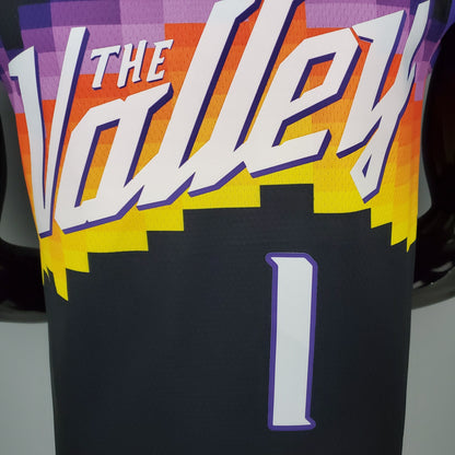 Camiseta Phoenix Suns "The Valley - City Edition" Negra