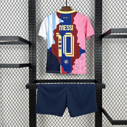 Messi Conmemorativa Kit Niños 2025/26