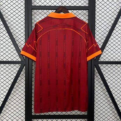 Camiseta AS Roma Local Retro 1999/00 Versión Fan