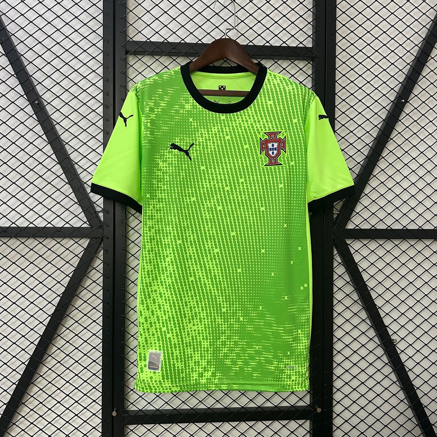Camiseta Portugal Portero Verde 2025/26 Versión Fan