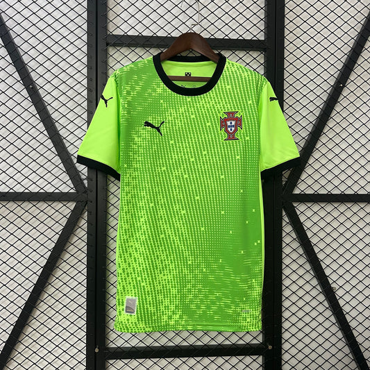 Camiseta Portugal Portero Verde 2025/26 Versión Fan