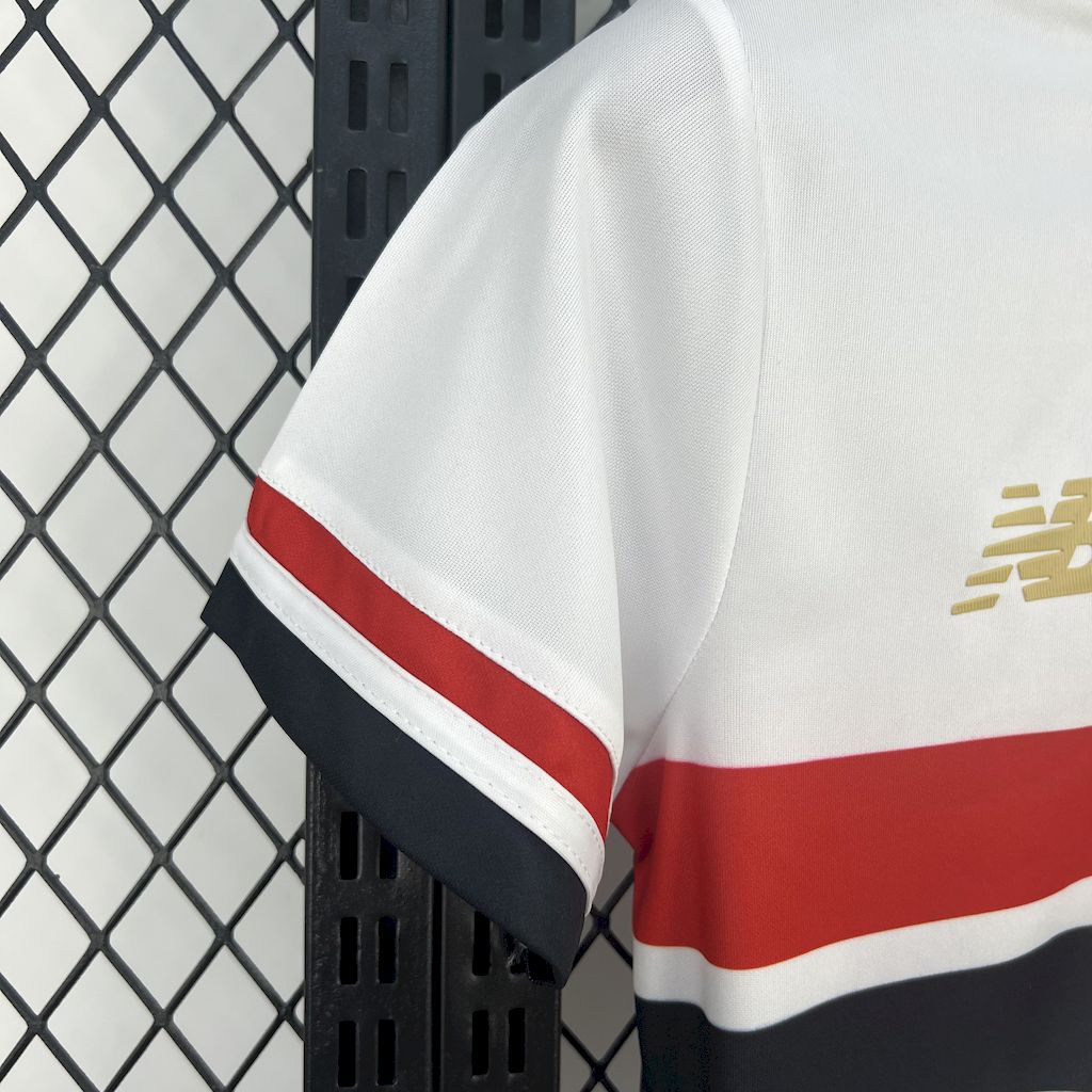 Camiseta Sao Paulo Local 2025/26 Versión Mujer