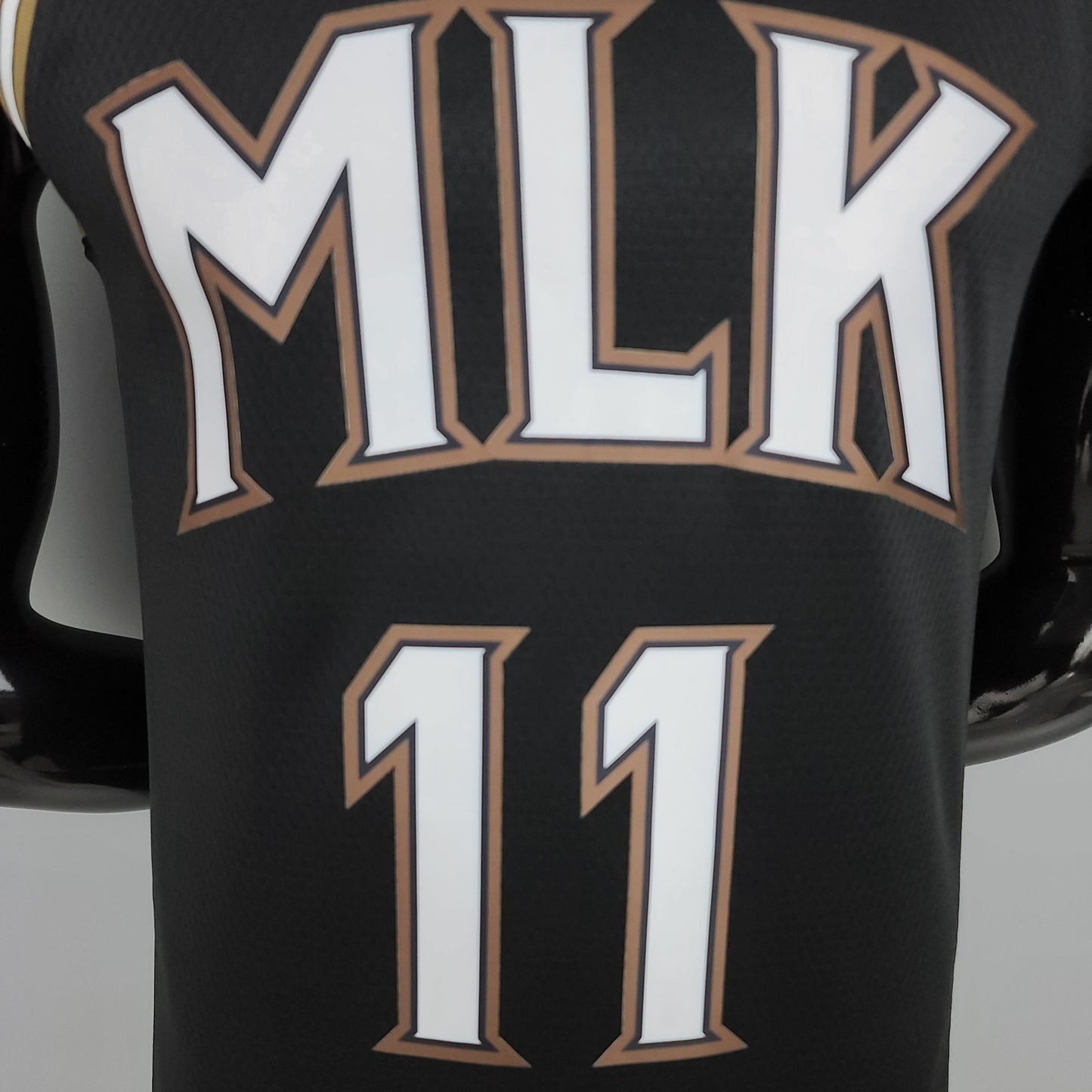Camiseta Atlanta Hawks "MLK" Negra
