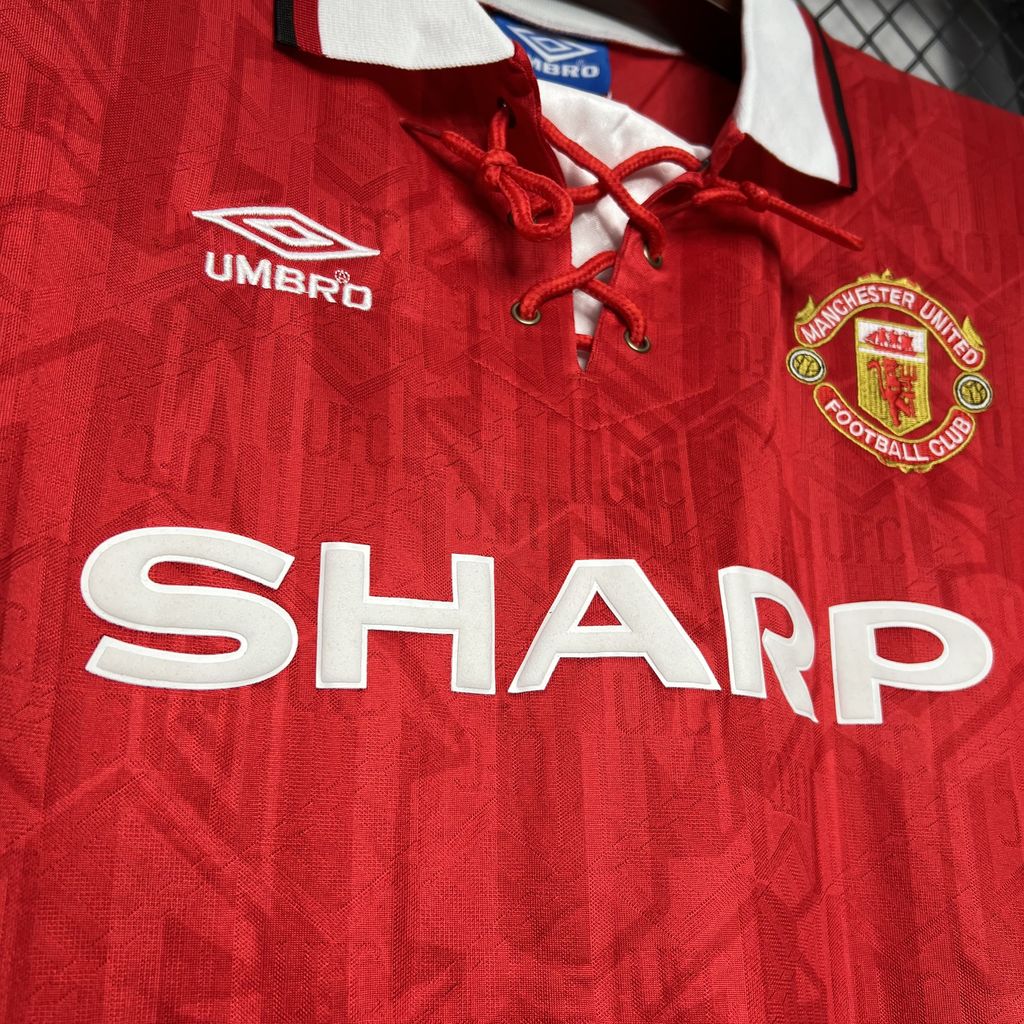 Manchester United Retro Local 1994 Versión Fan