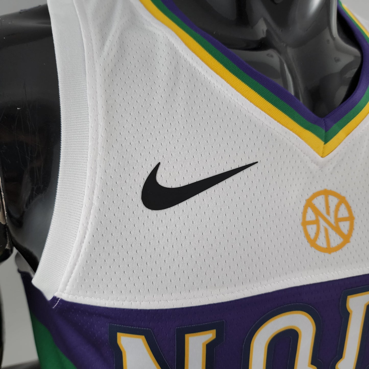 Camiseta New Orleans Pelicans "Urban Edition 2018" Blanca Verde