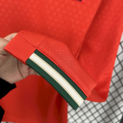 Camiseta Portugal Local Manga Larga 2025/26 Versión Fan