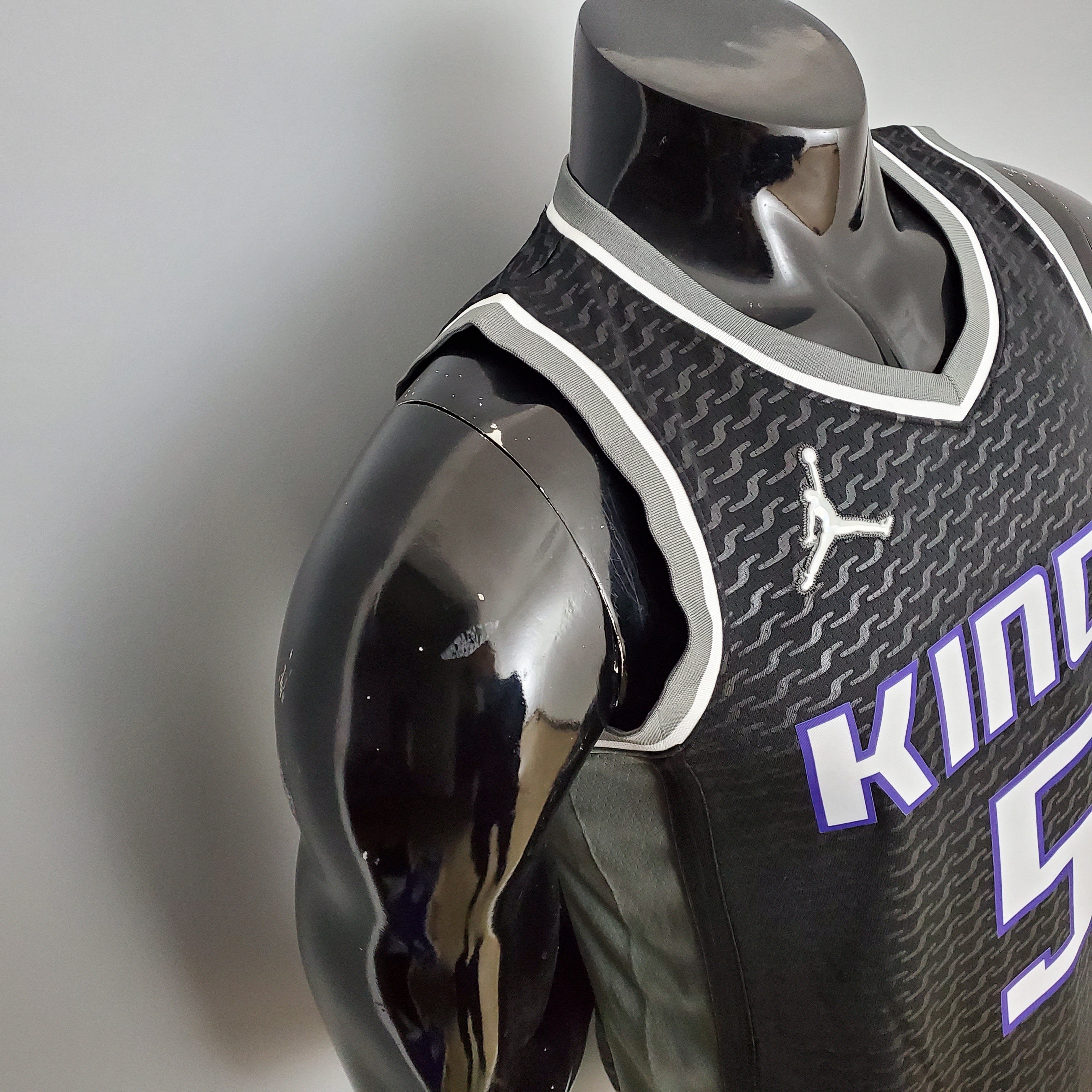 Sacramento Kings Camiseta Negra Clásica