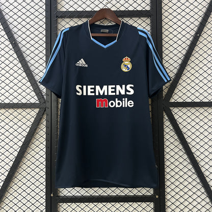 Camiseta Real Madrid Visita Retro 2003/04 Versión Fan