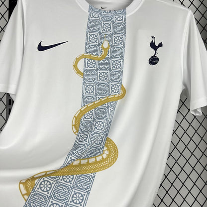 Camiseta Tottenham Hotspur Blanca 2025/26 Versión Fan