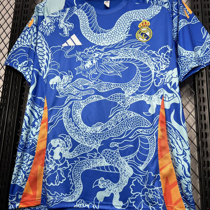 Camiseta Real Madrid Edición Especial "Dragón-Celeste" 2024/25 Versión Fan