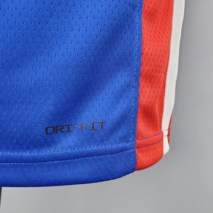 Camiseta Detroit Pistons Camiseta Azul Clásica