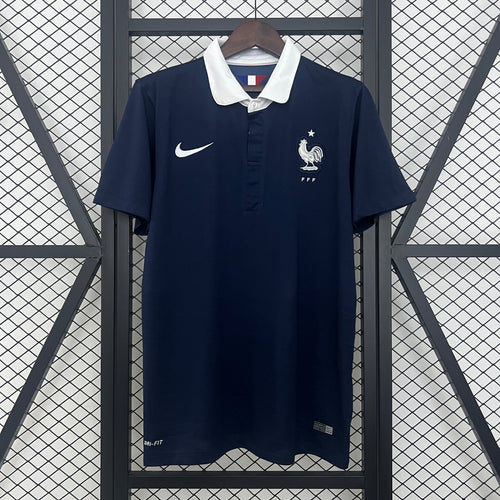 Camiseta Francia Local Retro 2014 Versión Fan