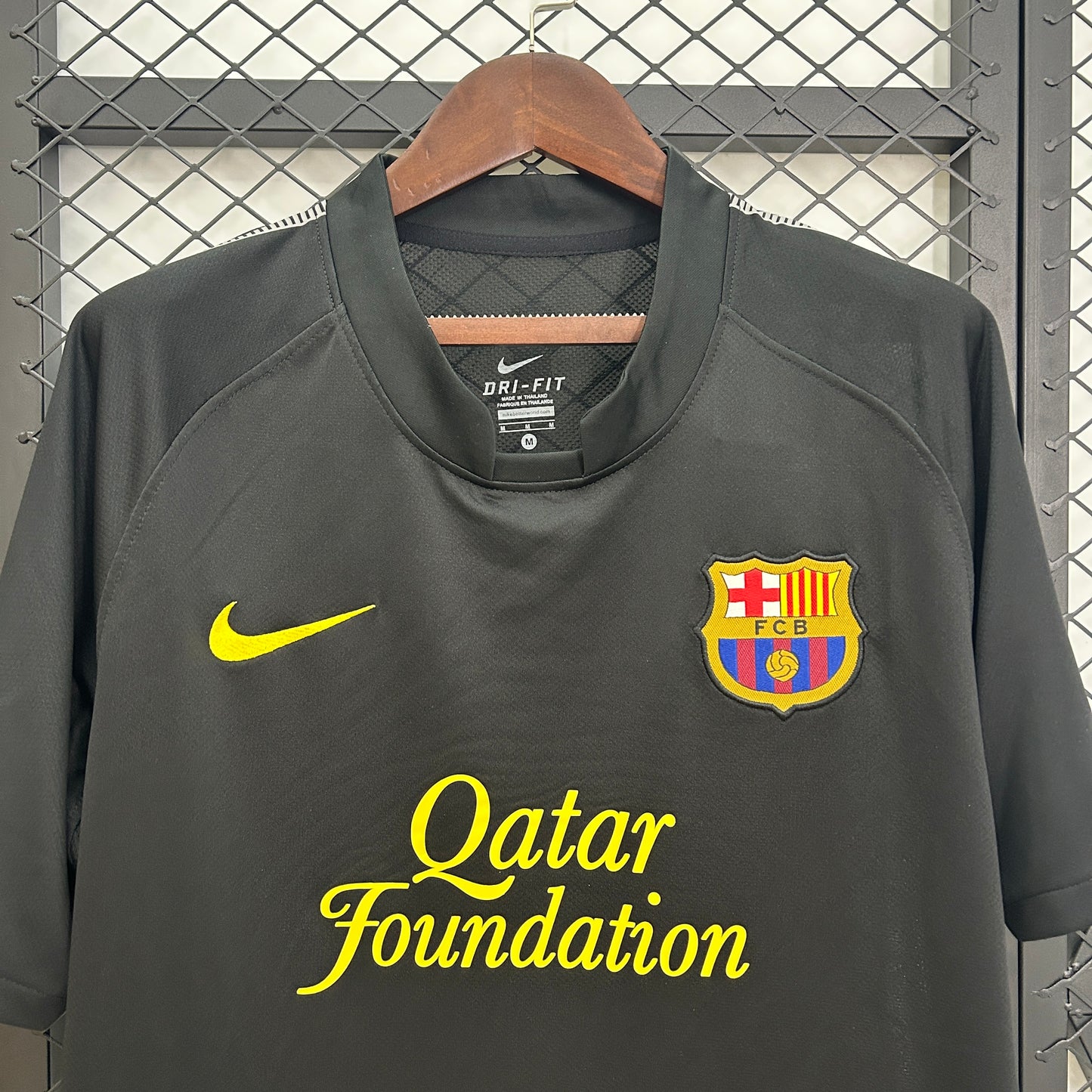 Camiseta FC Barcelona Visita Retro 2011/12 Versión Fan