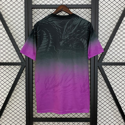 Camiseta Real Madrid Edición Black Dragon 2025/26 Versión Fan