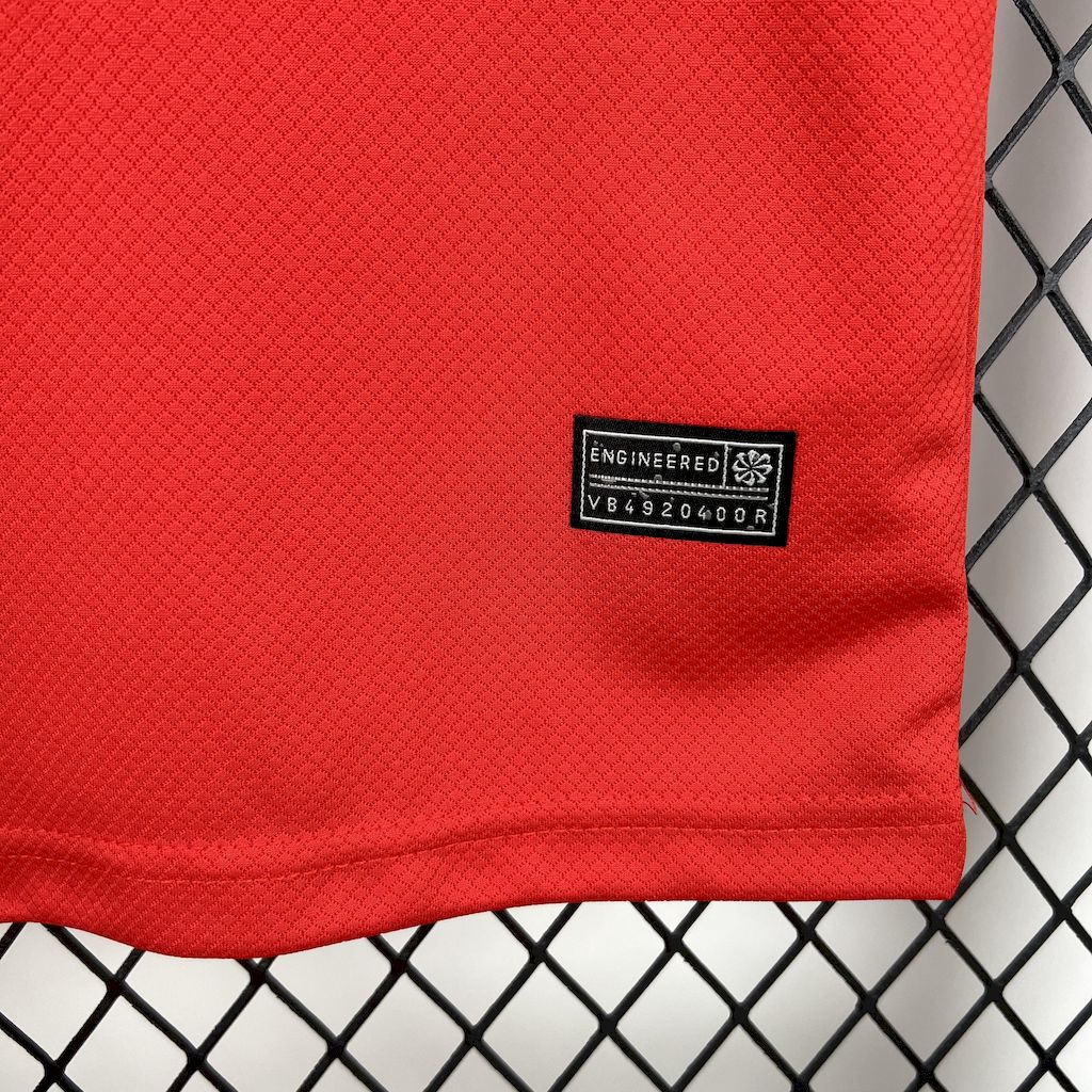 Camiseta Brasil "Jordan Rojo" 2025/26 Versión Fan