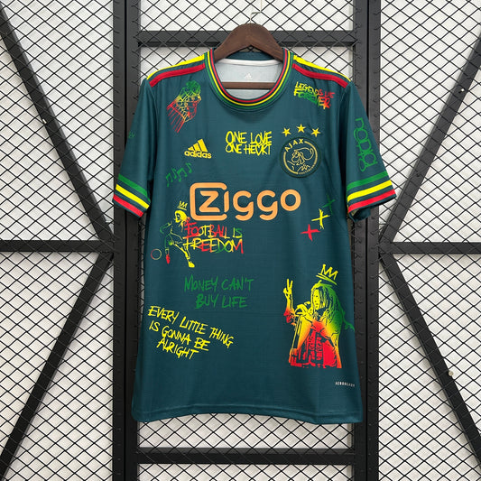 Camiseta Ajax Edición Especial "Bob Marley Verde" 2025/26 Versión Fan