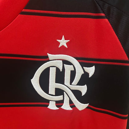 Camiseta Flamengo Local Manga Larga 2025/26 Versión Fan