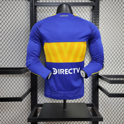 Boca Juniors Local 2024/25 Versión Jugador Manga Larga