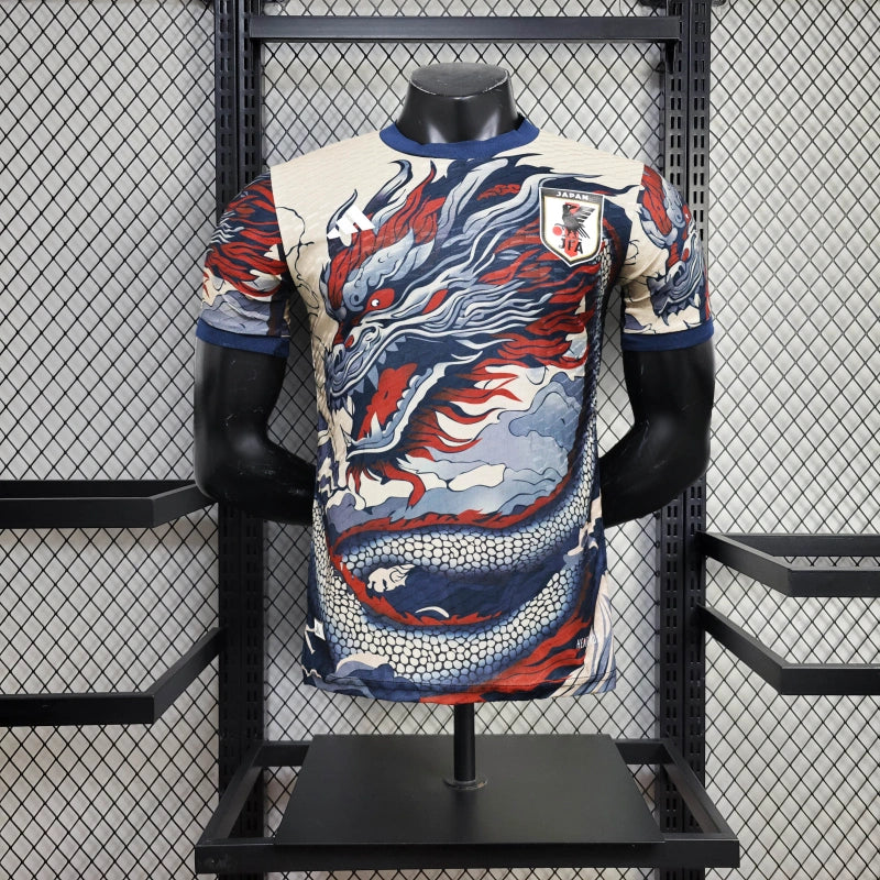 Camiseta Japón "Edición Especial Blanco y Azul" 2024 Versión Jugador