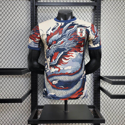 Camiseta Japón "Edición Especial Blanco y Azul" 2024 Versión Jugador