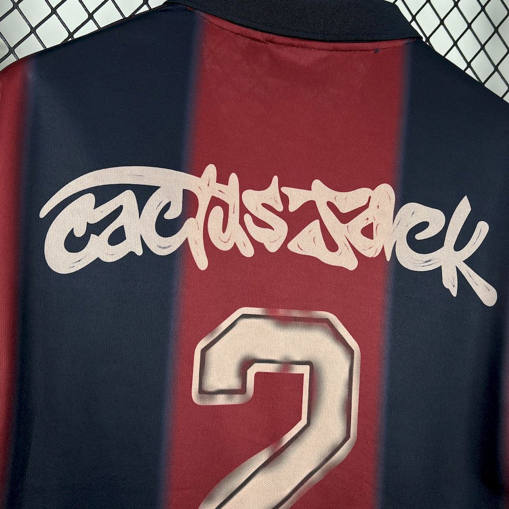 Camiseta FC Barcelona Travis Scott "Cactus Jack" Local Versión Fan
