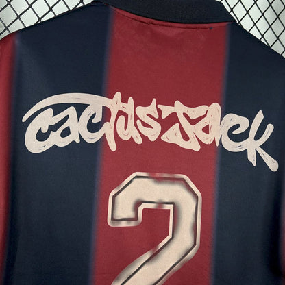 Camiseta FC Barcelona Travis Scott "Cactus Jack" Local Versión Fan