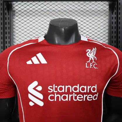 Camiseta Liverpool Local 2025/26 Versión Jugador