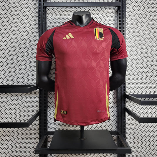 Camiseta Bélgica Local 2024 Versión Jugador