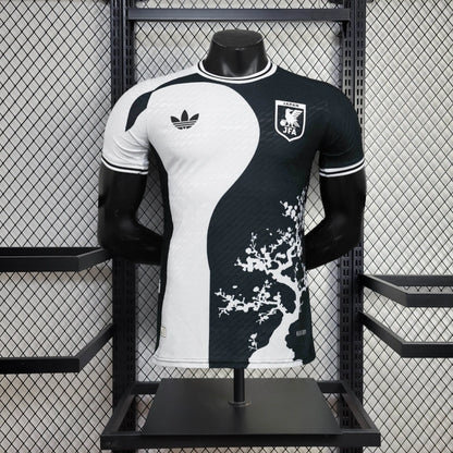 Camiseta Japón "Sakura Blanco y Negro" 2024/25 Versión Jugador