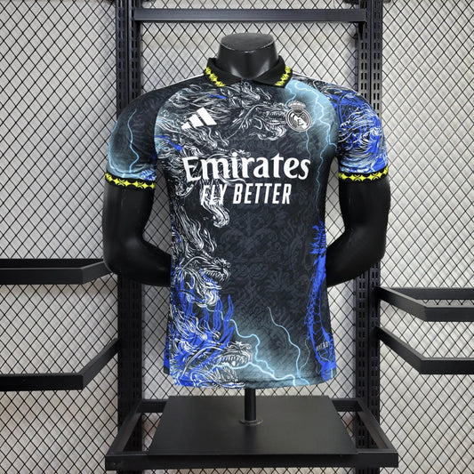 Camiseta Real Madrid "Dragon Azul Polo" 2024/25 Versión Jugador