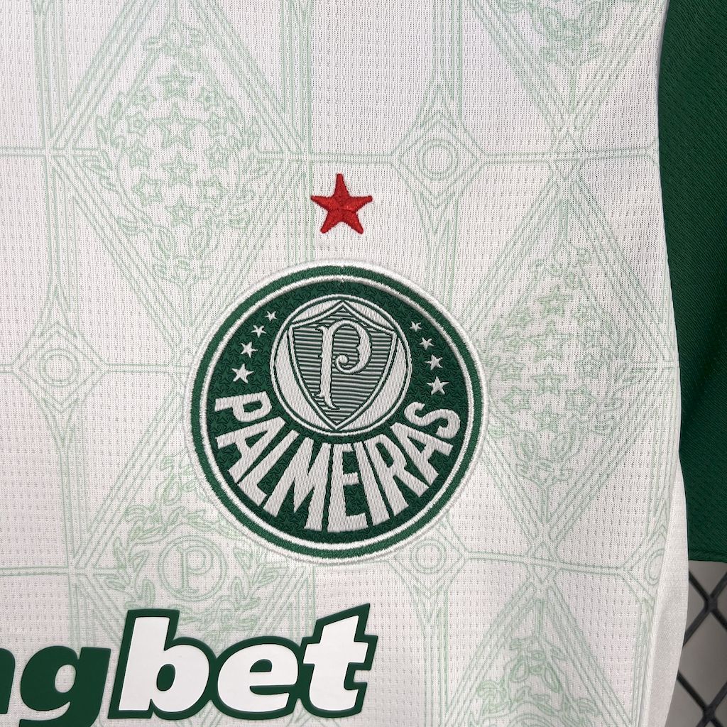 Camiseta Palmeiras Visita 2025/26 Versión Mujer