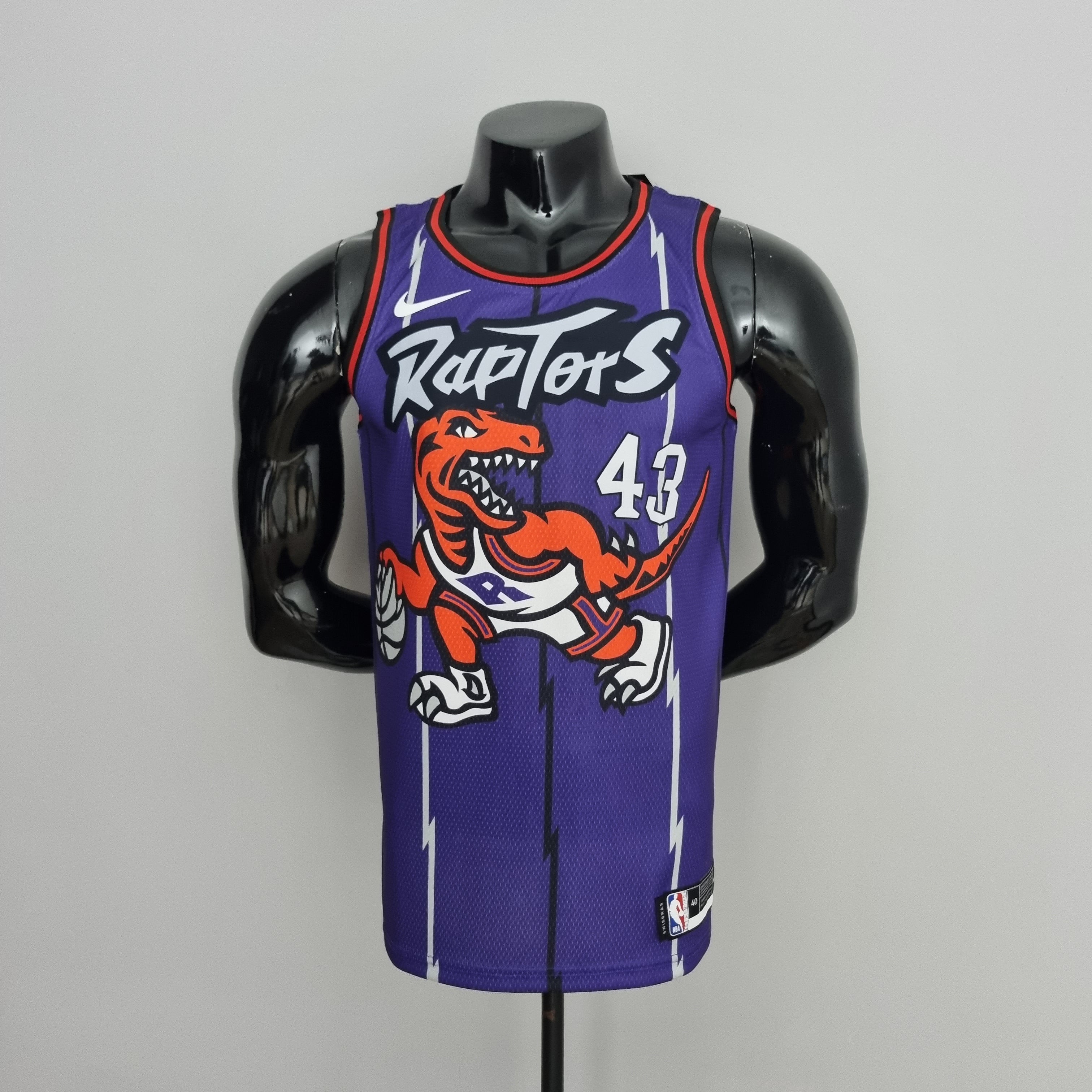 Toronto Raptors Camiseta Morada Clásica