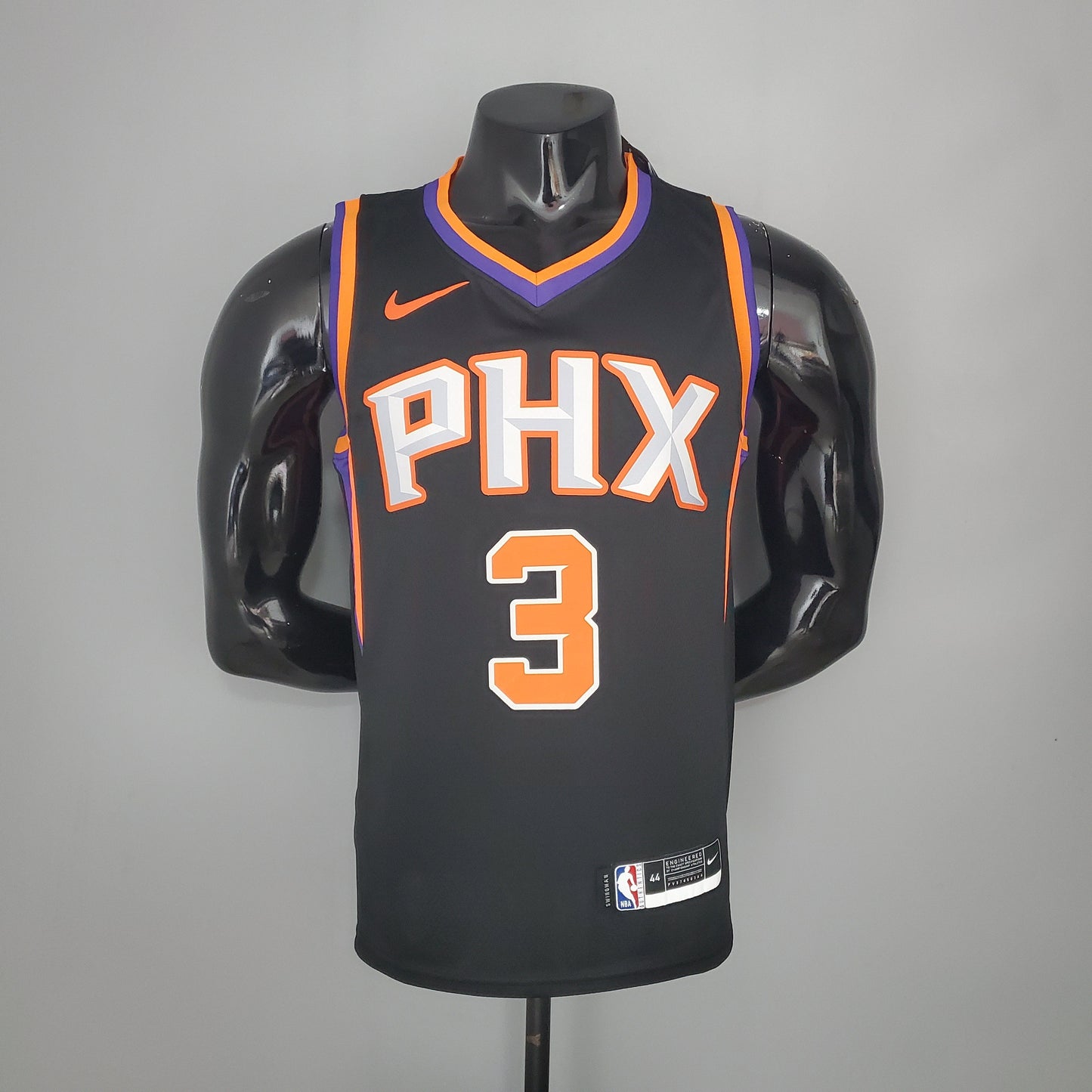 Camiseta Phoenix Suns Camiseta Negra Clásica