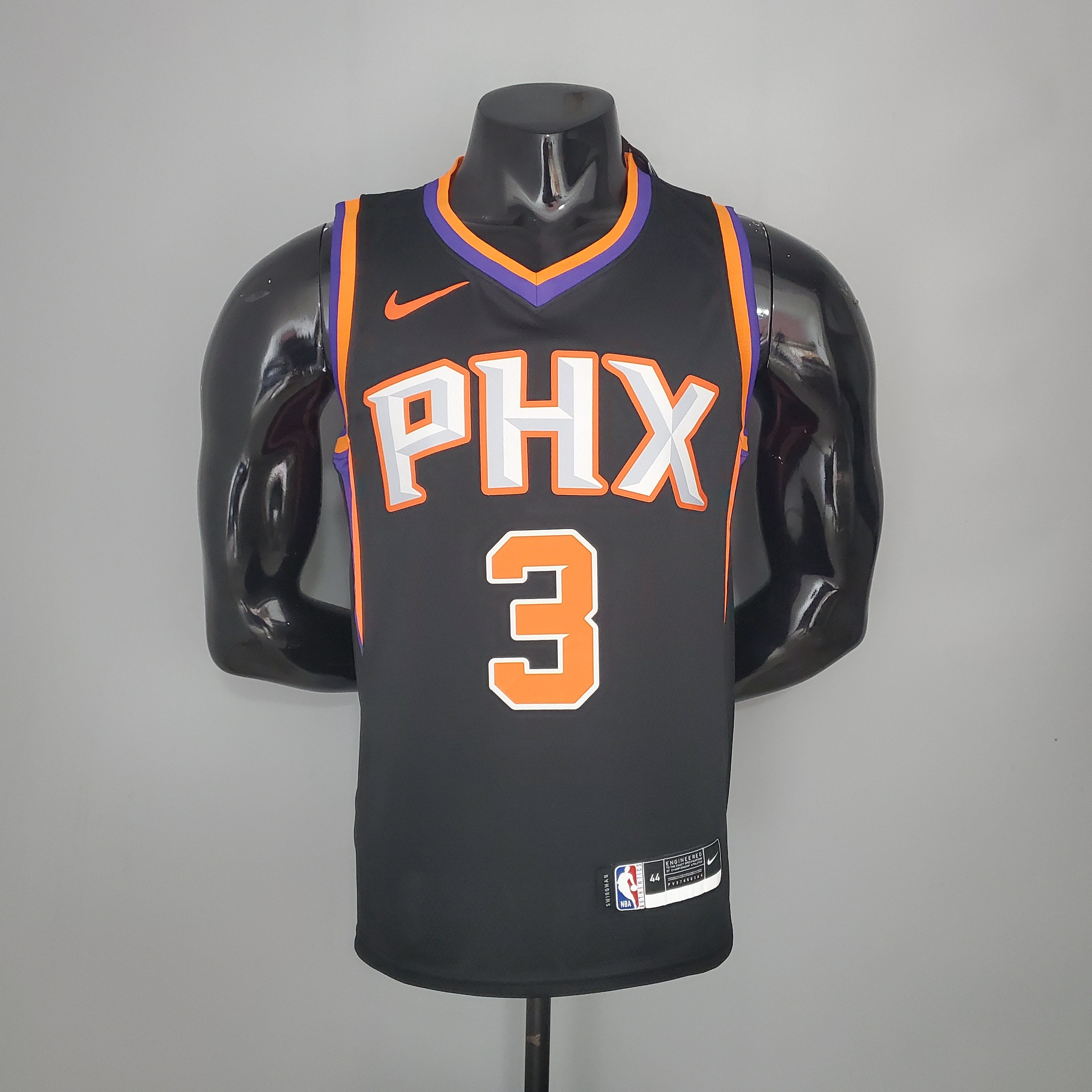 Phoenix Suns Camiseta Negra Clásica