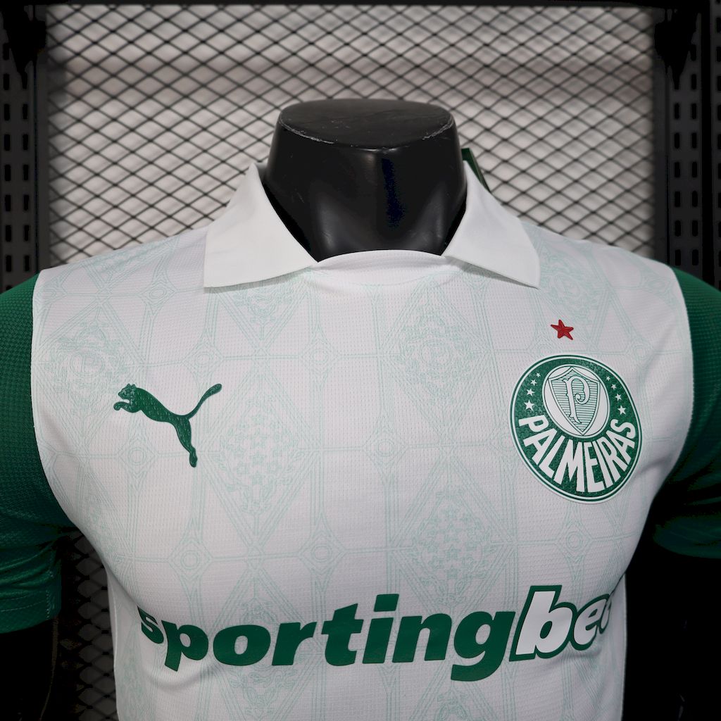 Camiseta Palmeiras Visita 2025/26 Versión Jugador