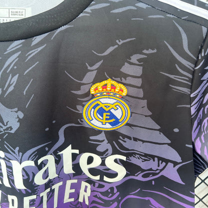Camiseta Real Madrid Edición Dragón Morado 2025/26 Versión Fan
